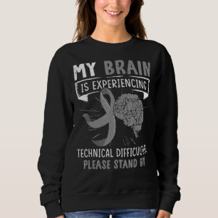 Sweatshirt Mon Cerveau Connaît Des Difficultés Techniques Gr