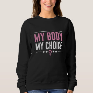 Sweatshirt Mon corps Mon choix