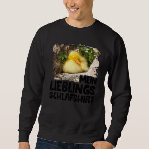 Sweatshirt Mon Dormir Préféré Poussins Canards