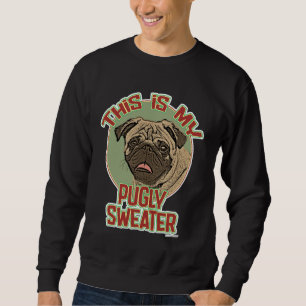Sweatshirt Mon laide de Noël de Noël de vacances drôle Logo