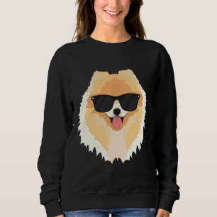 Sweatshirt Mon Poméranien Est Le Plus Coolé