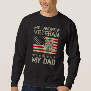 Sweatshirt Mon Vétérinaire Préféré Est Mon Père Bottes De Com