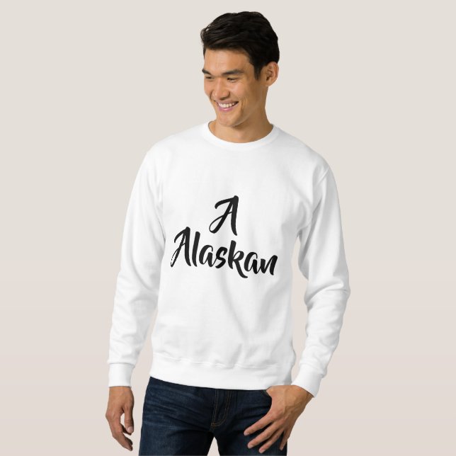 Sweatshirt Monogramme d'Alaska (Devant entier)