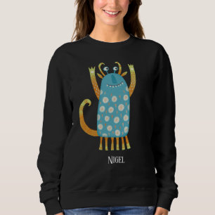 Sweatshirt Monstres amusants Personnalisé