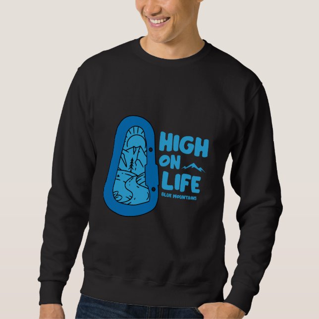 Sweatshirt Montagnes Bleues Alpinisme Australie (Devant)