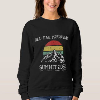 Sweatshirt Montée au sommet du Old Rag Mountain Club Hike Vir