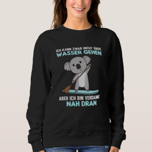 Sweatshirt Montez À La Pagaie Avec Koala Funny Paddling