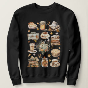 Sweatshirt Motif esthétique essentiel favori d'automne