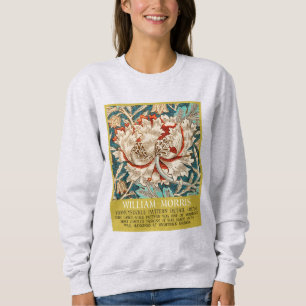 Sweatshirt Motif Honeysuckle - Design de William Morris