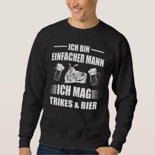 Sweatshirt Motocyclette Triker Triker Triker pour la bière