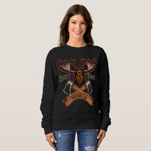 Sweatshirt Motorclub de forêt calme, simple et cool