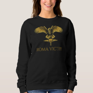 Sweatshirt Motte romaine antique Rome Victrix Classic Latin
