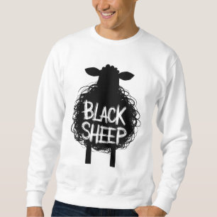 Sweatshirt Mouton Noir : Unique