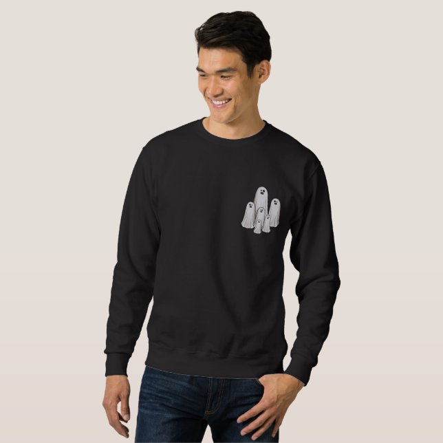 Sweatshirt Multiple fantômes halloween (Devant entier)