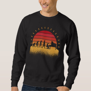 Sweatshirt Musicien d'orchestre musical Piano Pianiste Évolut