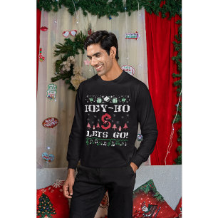 Sweatshirt Musique festive de Noël de l'Homme des Neiges Ugly