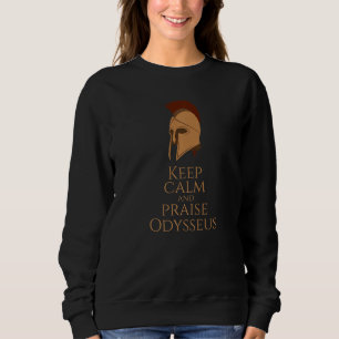 Sweatshirt Mythologie grecque - Gardez votre calme et louez U