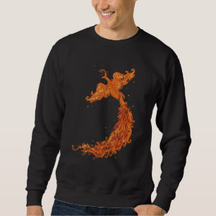 Sweatshirt Mythologie Voler Mythique Feu Oiseau Phoenix Distr