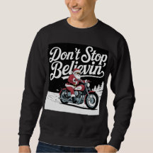 N’arrêtez pas le T-shirt de Noël de Believin