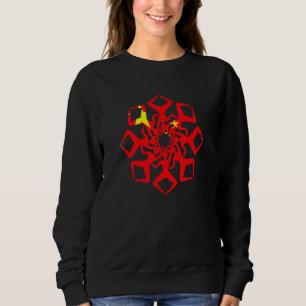 Sweatshirt Nage artistique Drapeau chinois synchronisé Aquati