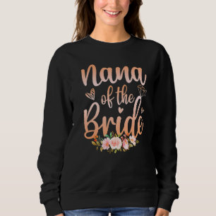 Sweatshirt Nana de la mariée  Fête de mariage  Femmes