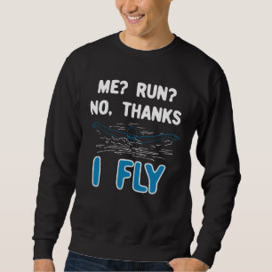 Sweatshirt Natation - Je vole