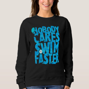 Sweatshirt Natation Sarcasm Coach Devis Swimmer Beach