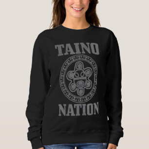 Sweatshirt Nation Taino Sun Vintage Porto Rico Boricua Taina