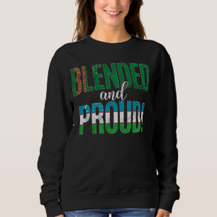 Sweatshirt Nationalité Fier Et Fier À La Moitié Turkmène À La