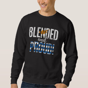 Sweatshirt Nationalité Fier Et Flime Demi-Chypriote Demi-Gr