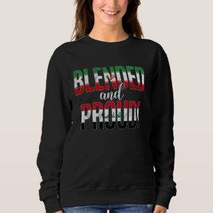 Sweatshirt Nationalité Fier Et Flime Moitié Iranienne Moitié