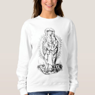 Sweatshirt Nativité de Noël Vierge et Enfant Vierge Marie