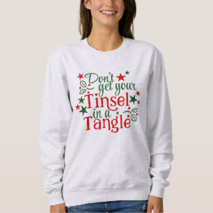 Sweatshirt N'attrape pas ton taureau dans un bidon