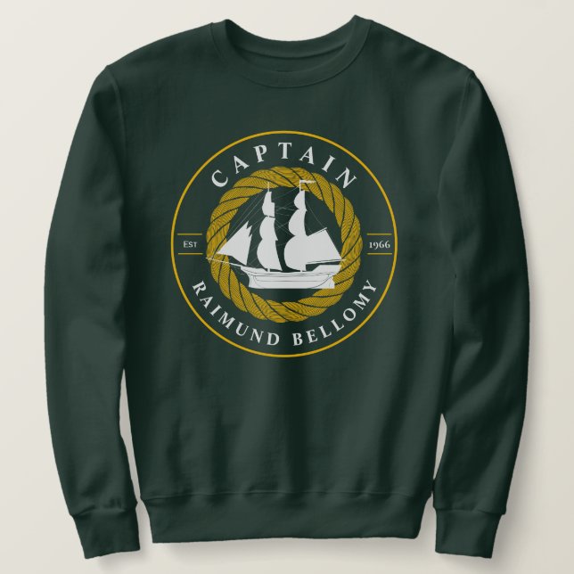 Sweatshirt Navire (Design devant)