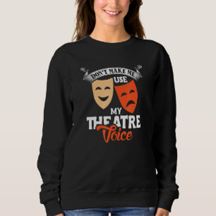 Sweatshirt Ne m'oblige pas à utiliser ma conception de metteu