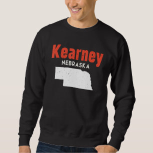 Sweatshirt Nebraska États-Unis État Amérique Voyage Nebraskan