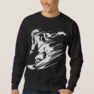 Sweatshirt Neige embarquant des sports extrêmes