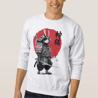 Sweatshirt Neko Samurai