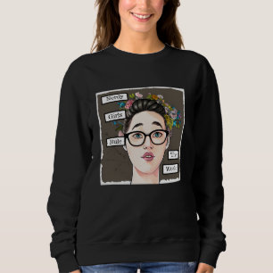 Sweatshirt Nerdy Girls dirigent le monde