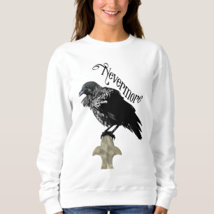 Sweatshirt Nevermore Raven