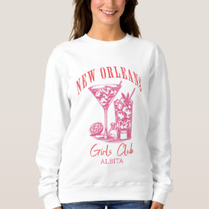Sweatshirt new orléans bachelorette cocktail rose