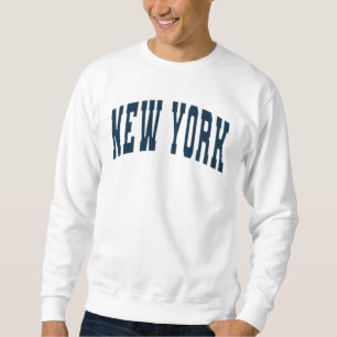 Sweatshirt New York City NYC Vintage College Style