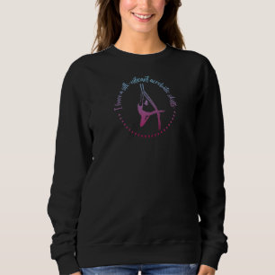 Sweatshirt Nificant de soie aérienne acrobatique