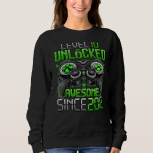 Sweatshirt Niveau 10 déverrouillé stupéfiant depuis 2012 10e