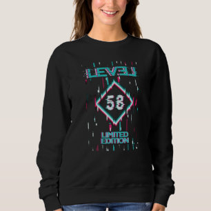 Sweatshirt Niveau Anniversaire 58 Ans Jeu utilisé