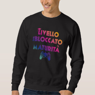 Sweatshirt Niveau de maturité non verrouillée 2022 Baccalauré