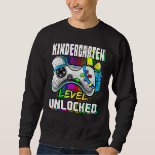 Sweatshirt Niveau Maternelle Débloqué Joueur De La Rentrée S