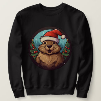 Sweatshirt Noël Beaver