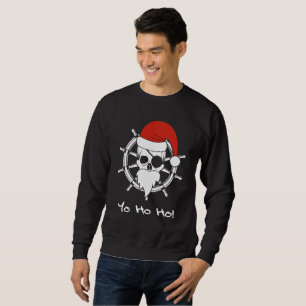 Sweatshirt Noël de pirate de Yo Ho Ho nautique