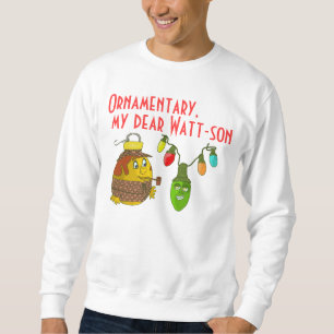 Sweatshirt Noël de Sherlock Holmes